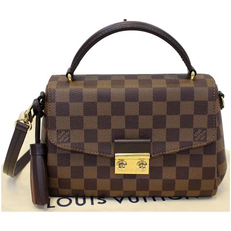 louis vuitton brown leather handbag|Louis Vuitton plain brown bag.